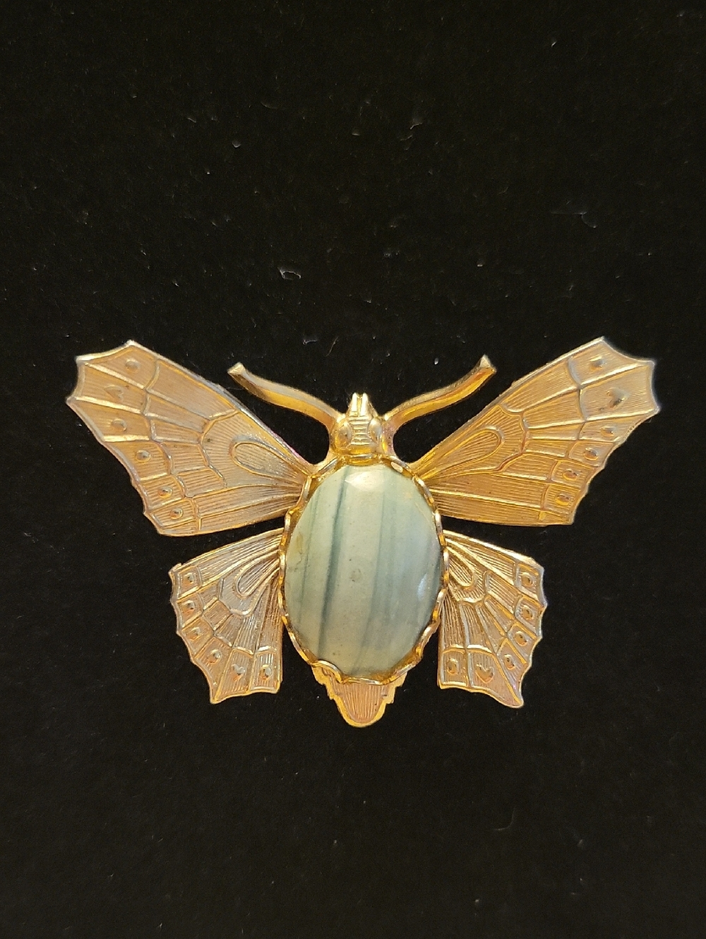 Vintage Moth Brooch
